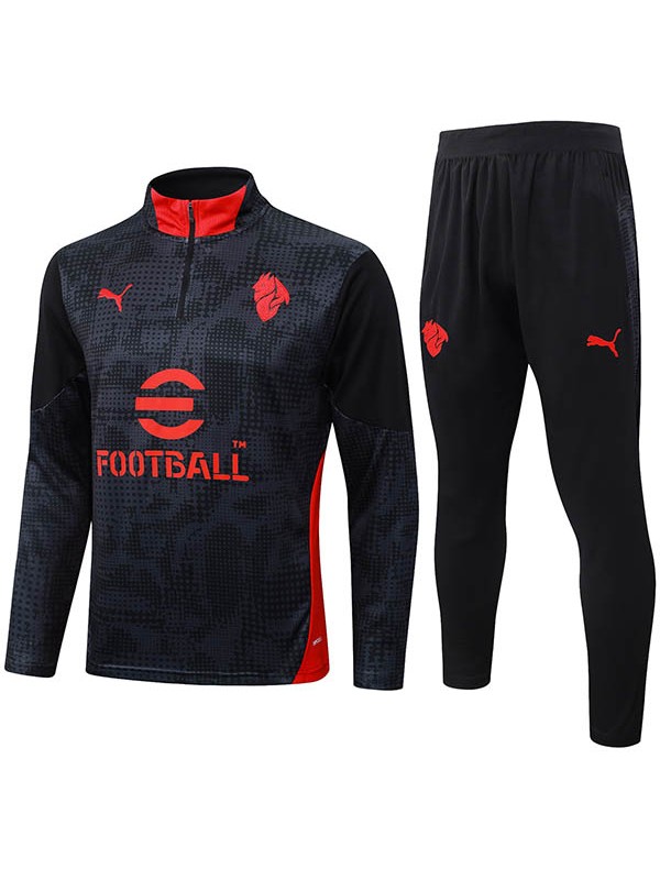 AC Milan tracksuit mens black training kit 2026-2027
